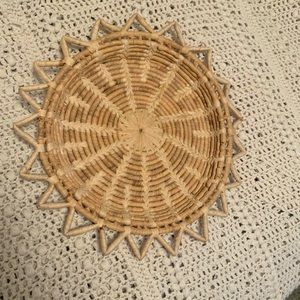 Basket for basket wall or table centerpiece